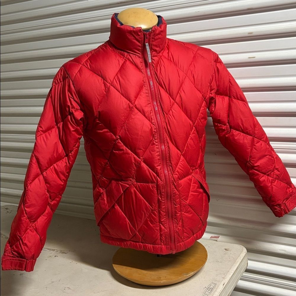 L.L. Bean Goose Down Puffer Jacket Kids L 14-16 Packable